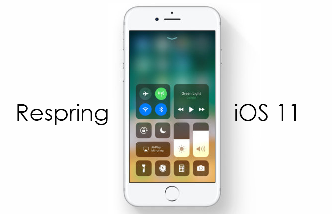 Respring your iOS 11 easily
