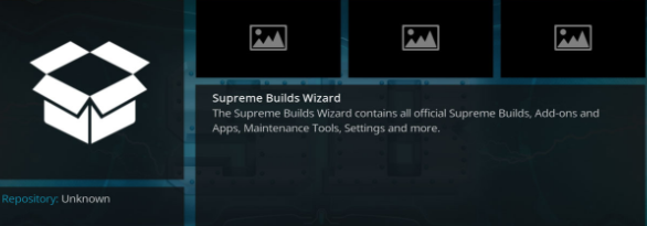 Install Supreme Builds Wizard