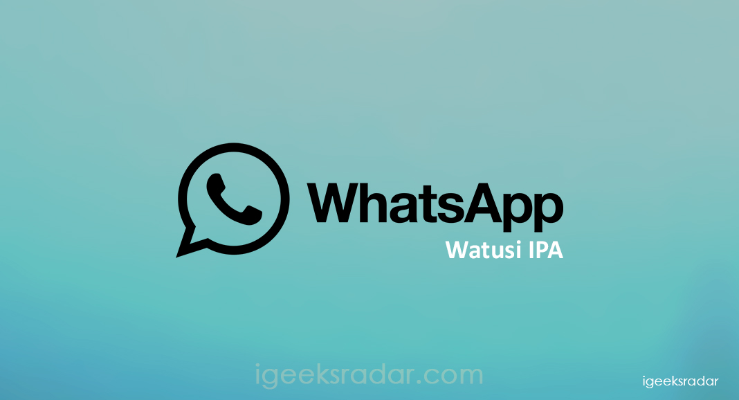 Download WhatsApp Watusi IPA