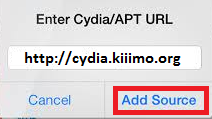 Add cydia.kiiimo.org in Cydia