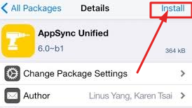 Install AppSync Unified