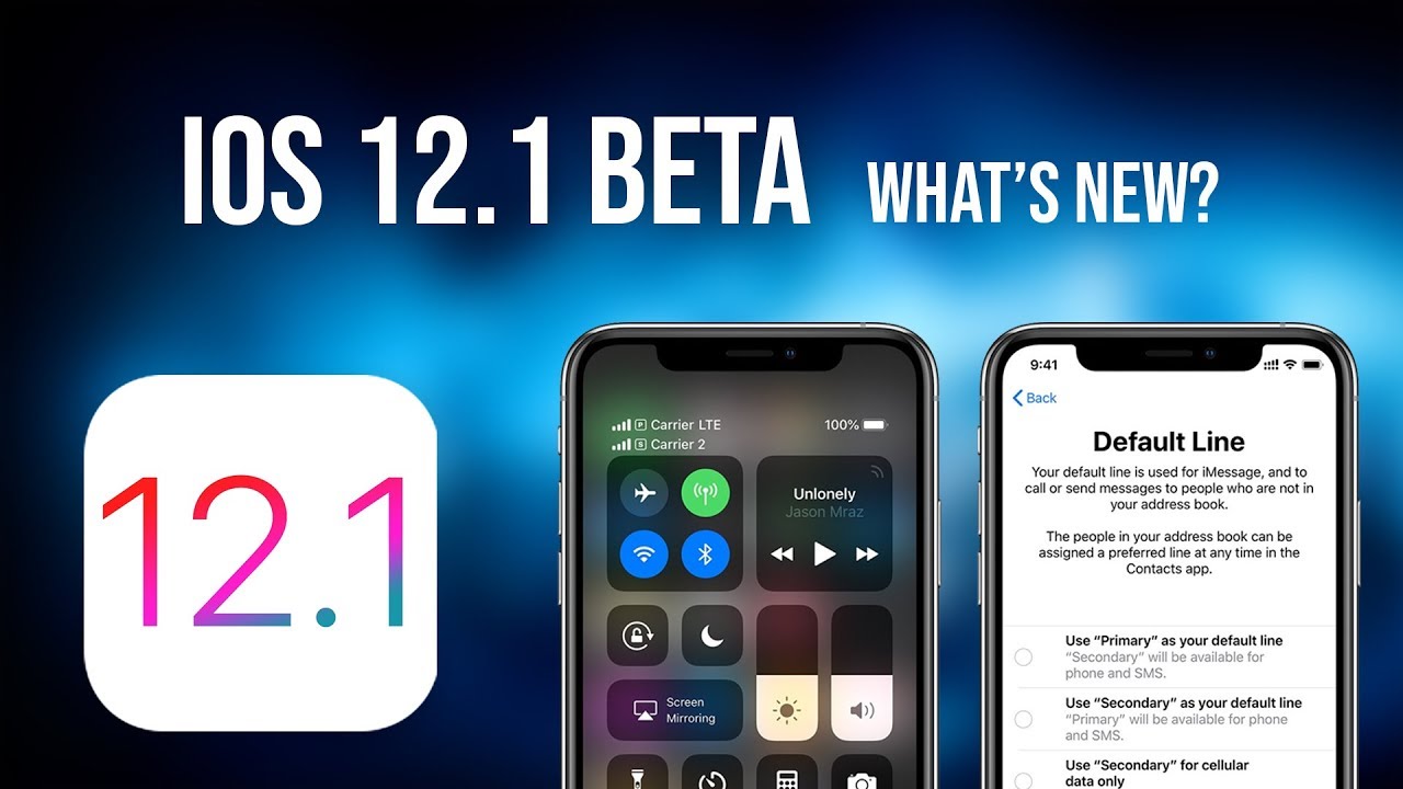 iOS 12.1 Beta WatchOS 5.1 and tvOS 12.1 update