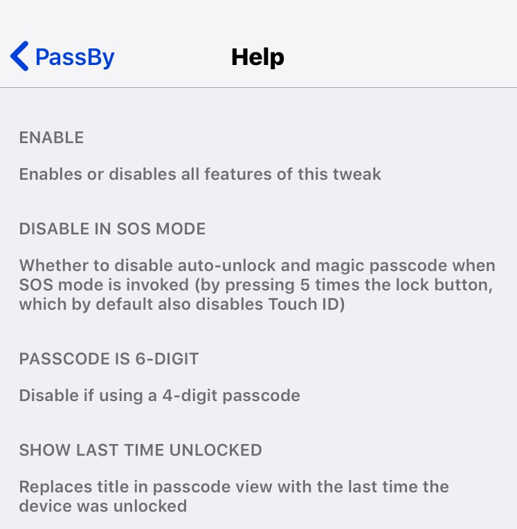 Guide to use PassBy