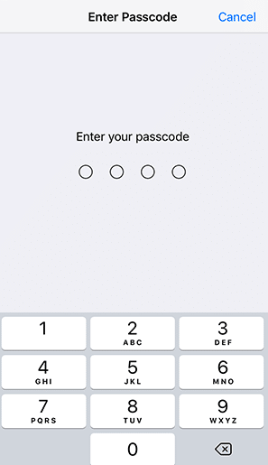 Passcode to install Emus4u on iOS