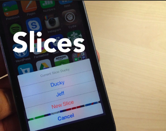 Slices 2 Cydia Tweak on iOS