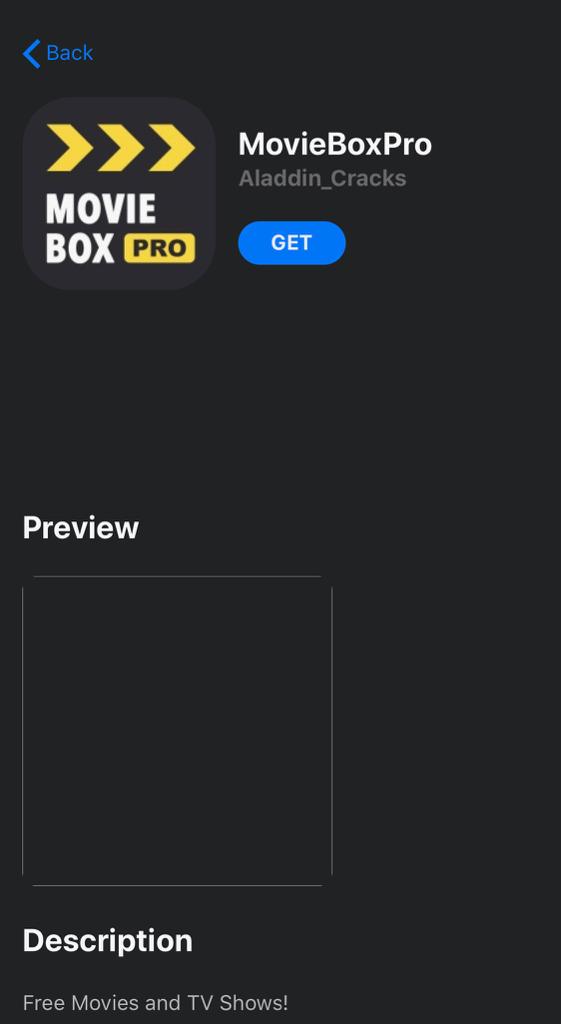 Install MovieBox Pro on iOS