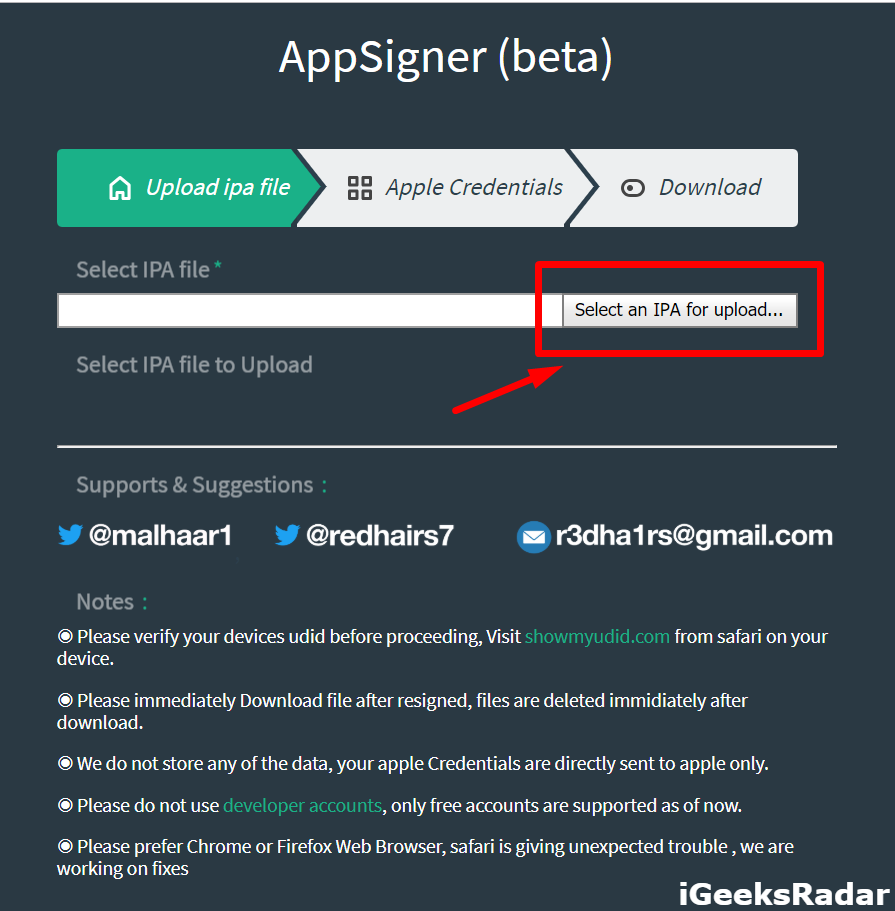 appsigner-sign-in-process