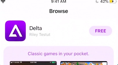 Delta Emulator on AltStore