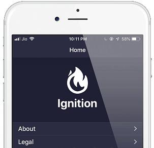 About Ignition App