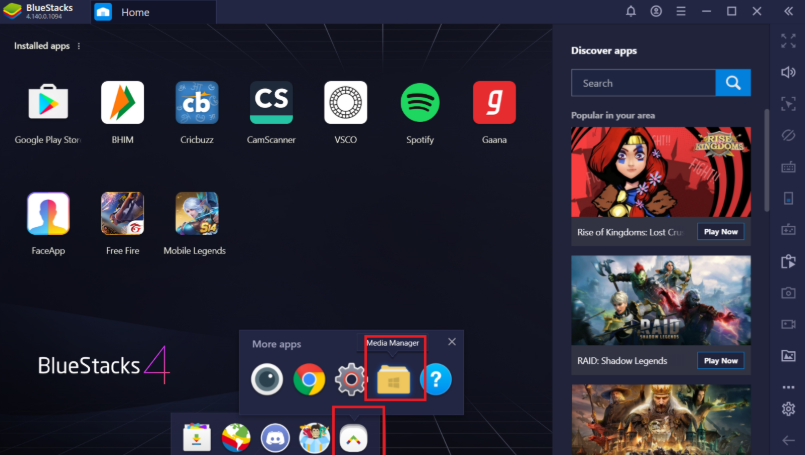 Access Local Computer Files in BlueStacks on PC
