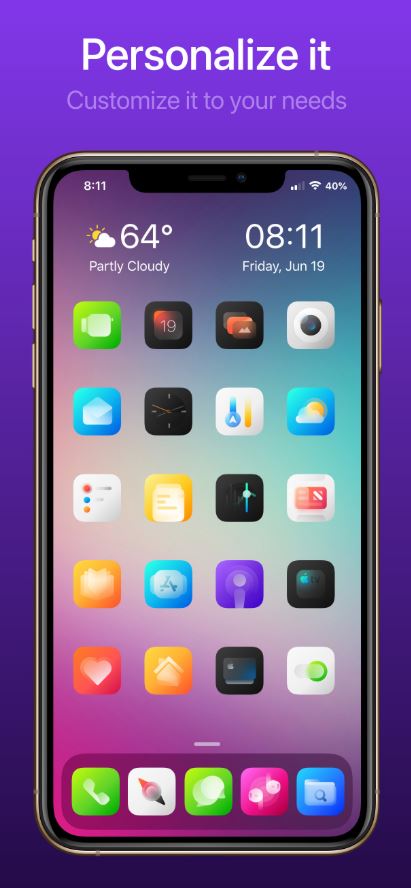 Viper Tweak - Customize Widgets on Home Screen [iPhone]
