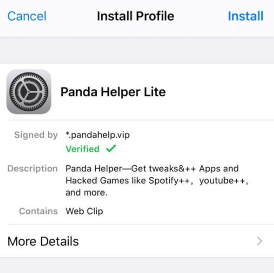install-panda-helper-lite-profile