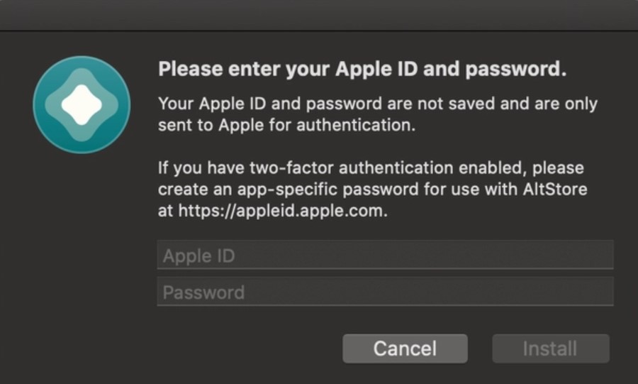 install-altstore-enter-apple-credentials-ios