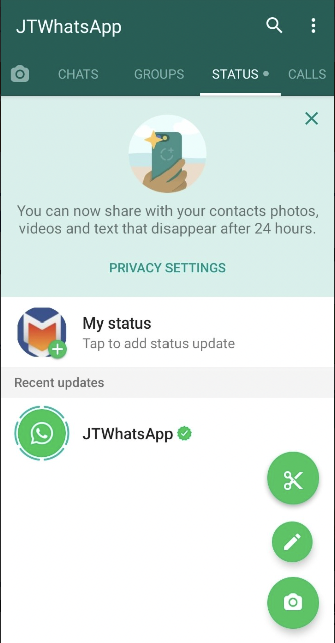 JTWhatsApp MOD Features on Android